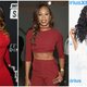 Shereé Whitfield, left; Sanya Richards-Ross; Porsha Williams.